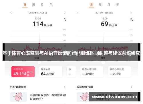 基于体育心率监测与AI语音反馈的智能训练区间调整与建议系统研究