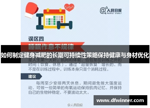 如何制定健身减肥的长期可持续性策略保持健康与身材优化
